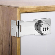 3-digit metal combination lock for garage doors and shed cabinets with VHV screws