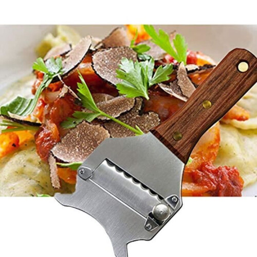 QI145 Kitchen set: cheese slicer, chocolate grater, truffle cutter, kitchen aid, with adjustable sharp blade 2