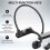 Bone Conduction Bluetooth In-Ear Headphones, Wireless, IPX7 Waterproof, Black 4