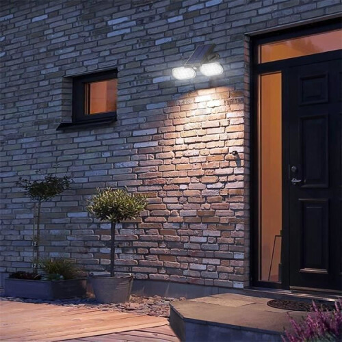 Outdoor Solar Wall Light with Motion Sensor, IP65 Waterproof Wireless Security Light (1 Pack) 1
