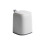 Attachable desk waste bin, mini waste bin with lid for pharmacy, dark blue and white 4