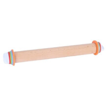 Rolling Pin - VHV - Beech Wood - Reusable - Easy to Clean - Removable for Thickness