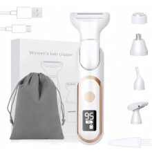 Electric epilator for women – LCD display – 180 rotation, a complete solution for gentle and effective hair removal