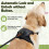 LECOO Retractable Dog Harness – Small – Front and Back Attachment 3
