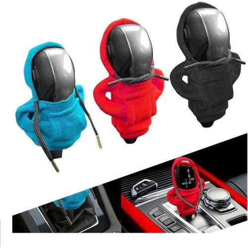 Gear Shift Hoodie – Car Decor – 3-Pack – Dustproof – Universal – White
