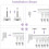 LECOO Folding curtain rod - 1 meter - Flexible - Stable - White 4