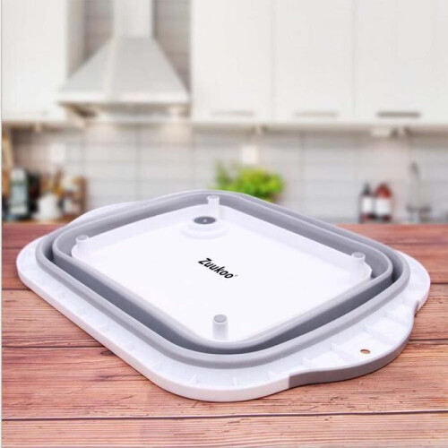 in 1 multifunctional folding cutting board draining basket draining rack vegetable draining rack plastic sink 1