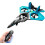 V17 RC Airplane – Ready to Fly – 2.4 GHz – Gravity Sensor – 4 Motors – Blue 1