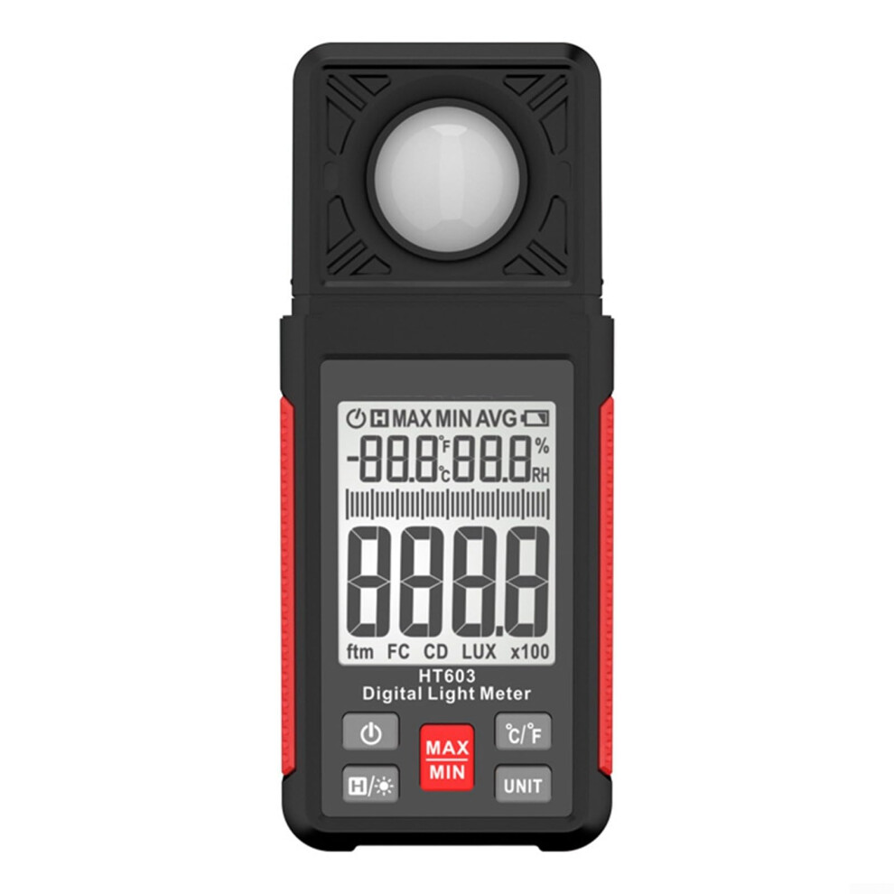 Digital Illuminance Meter Meter Ht603, Handheld With Lcd Display For Accurate Measurements Light 940534614154