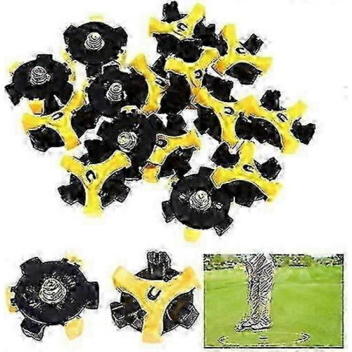 20 Pcs Golf Shoe Spikes Stinger Screw Small Metal Thread Spikes Cleats