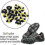 20 Pcs Golf Shoe Spikes Stinger Screw Small Metal Thread Spikes Cleats 3