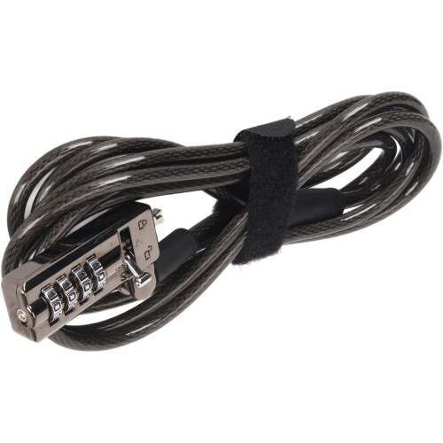 Computer Cable Lock, Laptop Lock 4 Digit Password Length for Laptop 2