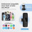 Microfono lavalier wireless per registrazione video, streaming live, podcast, vlog, YouTube/TikTok (iOS e USB-C/2MIC) 3