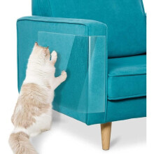 Protezione per mobili - Protezione contro i graffi dei gatti - Confezione da 10 - PVC trasparente - 30 x 43 cm