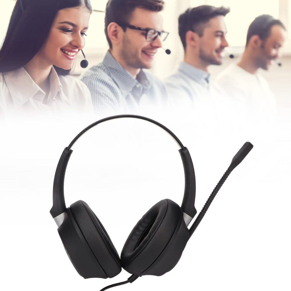 Usb Gaming Headset,Pc Headset Noise Canceling Volume Adjustment Computer Gaming Headphones With Microphone 940534615441