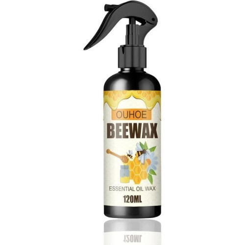 Spray alla cera d'api - Cera d'api - Cura del legno - Lucidatura - Interni - Protezione