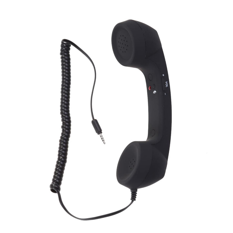 Retro Telephone Receiver Telephone Handset -Proof Receiver Adjustable Tone Cell Phone Receiver Classic Handset 940534615830