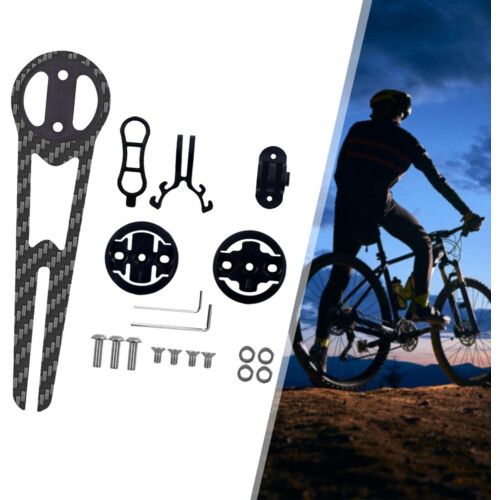 Out Front Bike Computer Mount Bicycle Handlebar Mount Camera Holder Bike Speedometer Mount 2