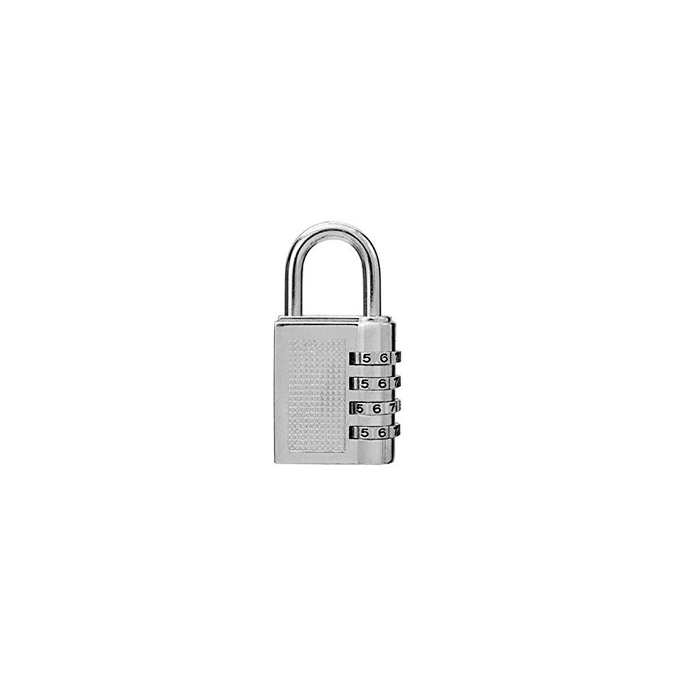 Code Padlock,Padlocks For Travelling, Luggage Padlocks,Combination Padlocks,Combination Lock 4 Digit (Color : S) 940534616585