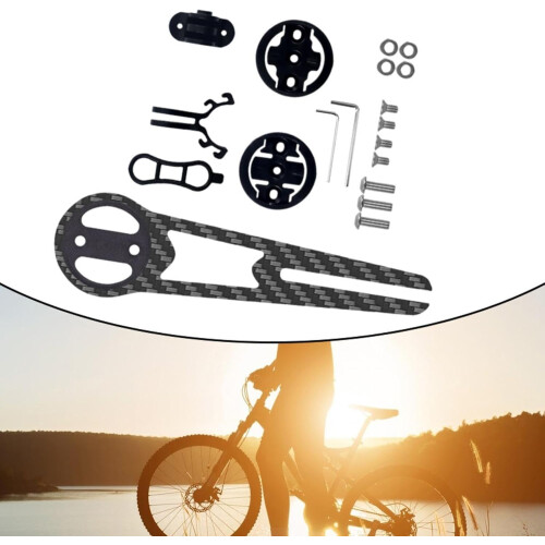 Out Front Bike Computer Mount Bicycle Handlebar Mount Camera Holder Bike Speedometer Mount 1