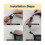 Net Under Desk, Extra Cable Net, Flexible Privacy Mesh Net, Under Desk Net 4