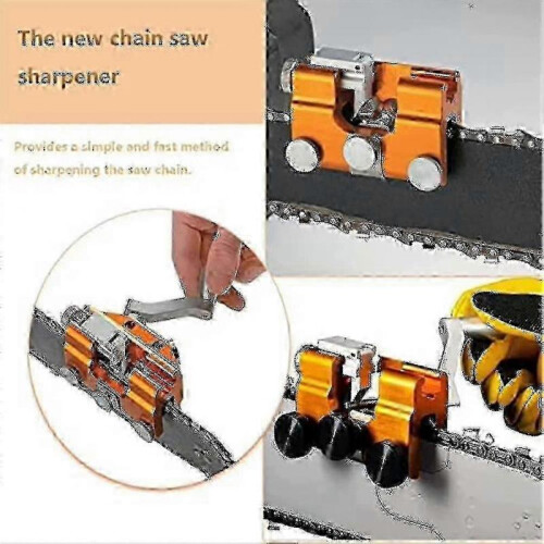 Chainsaw Chain Sharpening Jig, Timberline Chainsaw Sharpener Jig Tool, Deluxe Chainsaw Sharpening, C 1