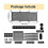 Net Under Desk, Extra Cable Net, Flexible Privacy Mesh Net, Under Desk Net 2