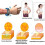Bracciale - Josfit - Lymphonod - Titanio - Regolabile - Unisex Bianco e Nero 2