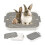 Toilette per conigli - MARCA - Junior - Antiscivolo - Facile da pulire - Versatile 1