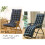 Cuscino pieghevole antiscivolo per sdraio - Marca - Modello - Thick Comfort - 48 x 160 cm - Nero 2