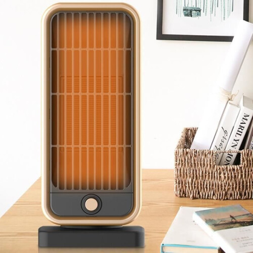 Mini termoventilatore elettrico – Nero – Risparmio energetico – Riscaldamento rapido 1