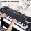 Pianoforte elettrico multifunzionale a 61 tasti per bambini con microfono (USB) 1