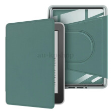 (Kindle Paperwhite 6 (12th Gen), Dark green) New Arrival! For Kindle Paperwhite 6 (12th Gen) Case with Magnetic Stand Portable Protective Cover