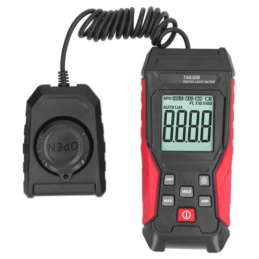 Digital Illuminometer High Brightness Tester Ta630b Supercharged 200000Lx 940534617476