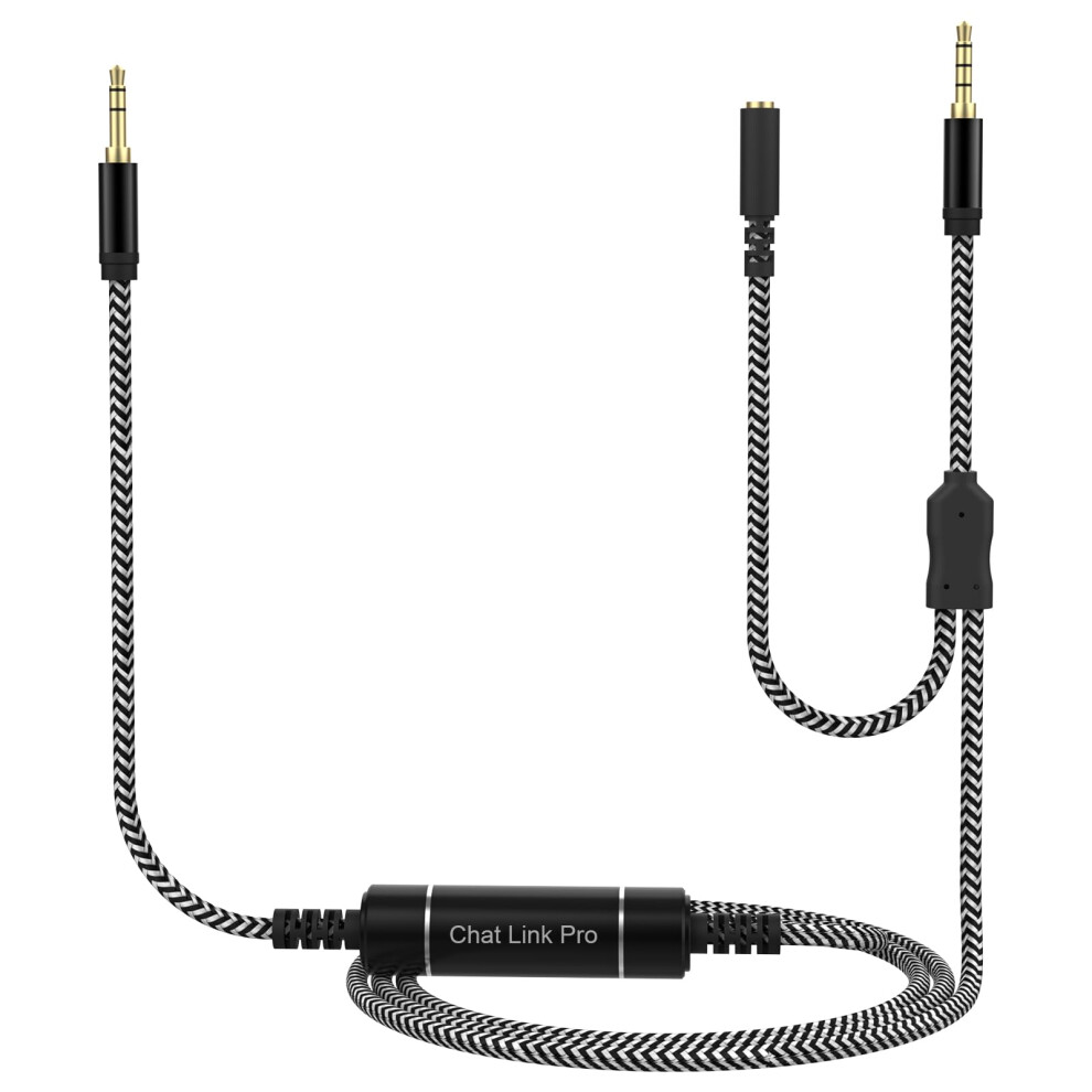 Replacement Chat Link Pro Audio Adapter for Elgato Series Gaming Capture Card, Compatible with NS, PS5, PS4