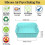 Cestello per friggitrice ad aria in silicone da 2 pezzi, teglie in silicone, accessori per friggitrice ad aria 2