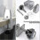 Screen Partition Clip, 2 Pcs Office Desk Divider Clamp Bracket Sneeze Guard Screen Divider Stand Des 4