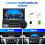 Autoradio Carplay con touchscreen retrattile da 7 pollici, Bluetooth, Mirror Link, USB-TF e telecamera 4