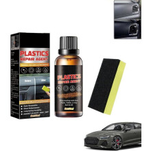 Restauratore di plastica per auto, agente di rivestimento in plastica per auto, restauratore di tappezzeria nera