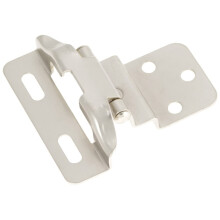 P61030FSN10B Self Closing SemiConcealed Hinge 1/4 Inch Overlay, 3/8 Inch Inset 170 Opening