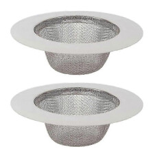 2 Pieces Kitchen Sink Strainer, Stainless Steel Sink Strainer, Stainless Steel Drain Strainer, Kitchen Sink Strainer