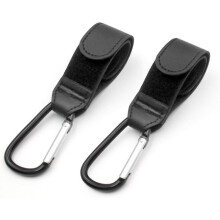 moschettoni universali per passeggini, portaborse in pelle per borse per pannolini, zaini,