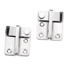 2Pcs Sliding Door Lock Left Right Gate Safety Bolt Latch Door Bolts for Enhanced Home Security