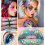 Set di 6 gel glitterati per il corpo, argento, oro, bianco e viola, per viso, capelli e labbra 4