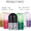 Set di 6 gel glitterati per il corpo, argento, oro, bianco e viola, per viso, capelli e labbra 2