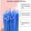 500 applicatori micro brush, micro brush per ciglia, micro brush, applicatori micro brush monouso, micro brush per extension ciglia 3