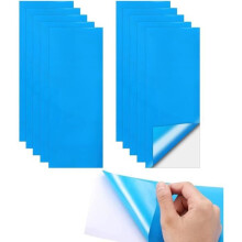 Toppe per riparazione piscine, 10 toppe autoadesive, kit di riparazione PVC per barche