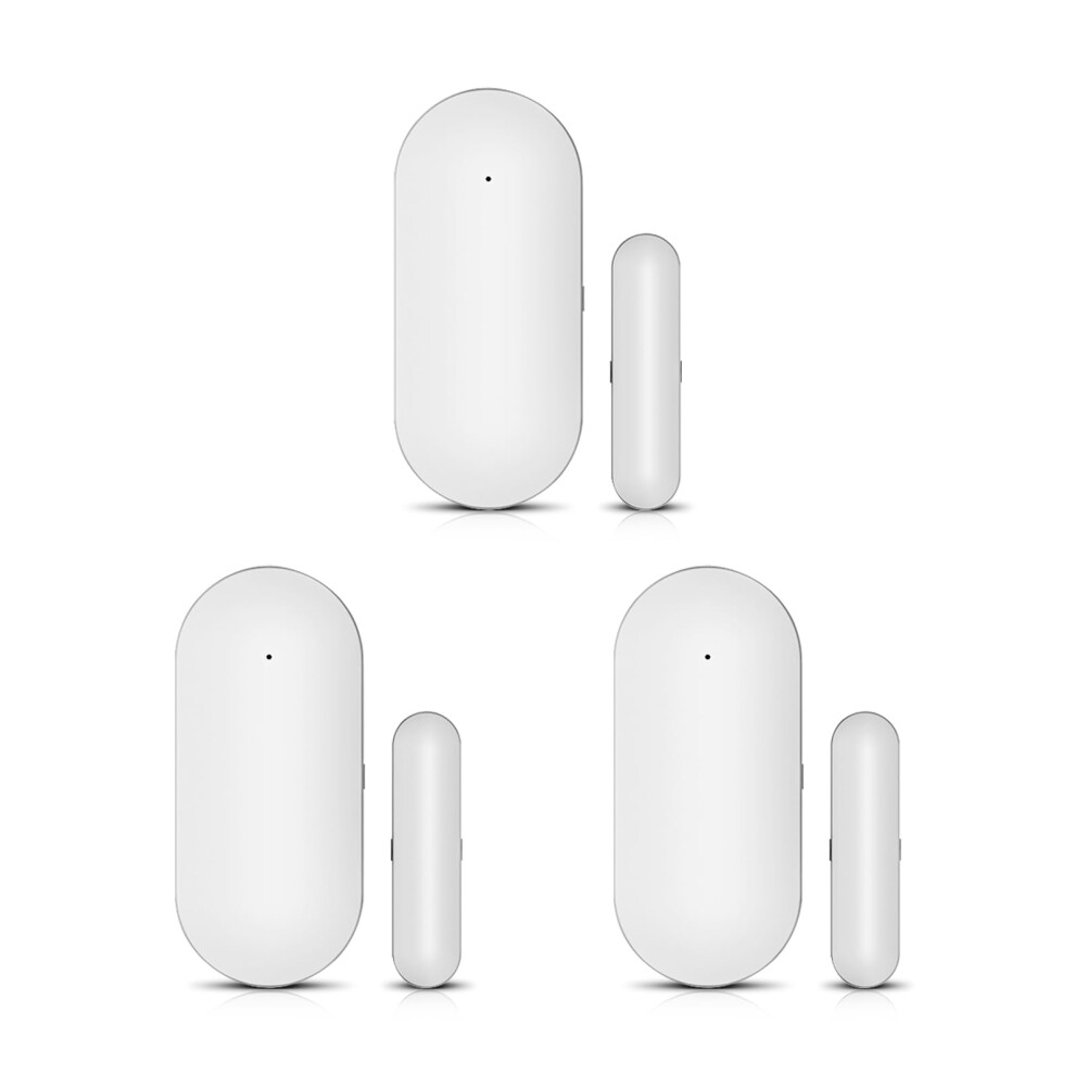 Wireless Door Window Sensor Door Magnetic Detector For Home Security Alarm System Entrance Alarm (3Pcs) 940534619616