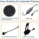 USBHEADSET1 USB Headset with HD Microphone;; in-Line Volume Control; Comfortable Over-The-Head Design; Compatible with PC/Laptop 4