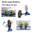 MultiAngle Rotatable Dashboard Three Gears Summer Cooling Fan Accessories USB Powered Car Dual Head Fan 5